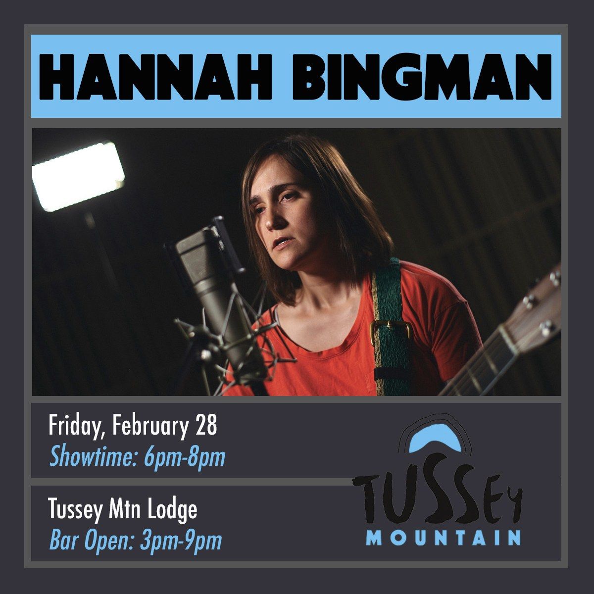 Hannah Bingman at Tussey Bar