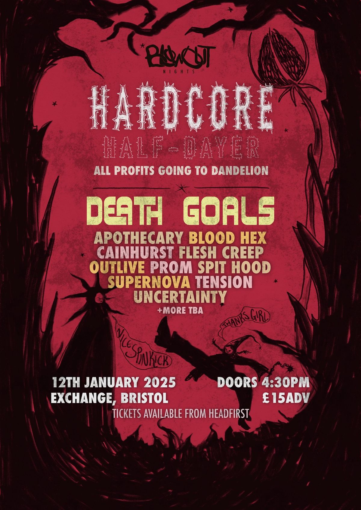 Blowout Hardcore Half-Dayer | Exchange, Bristol 