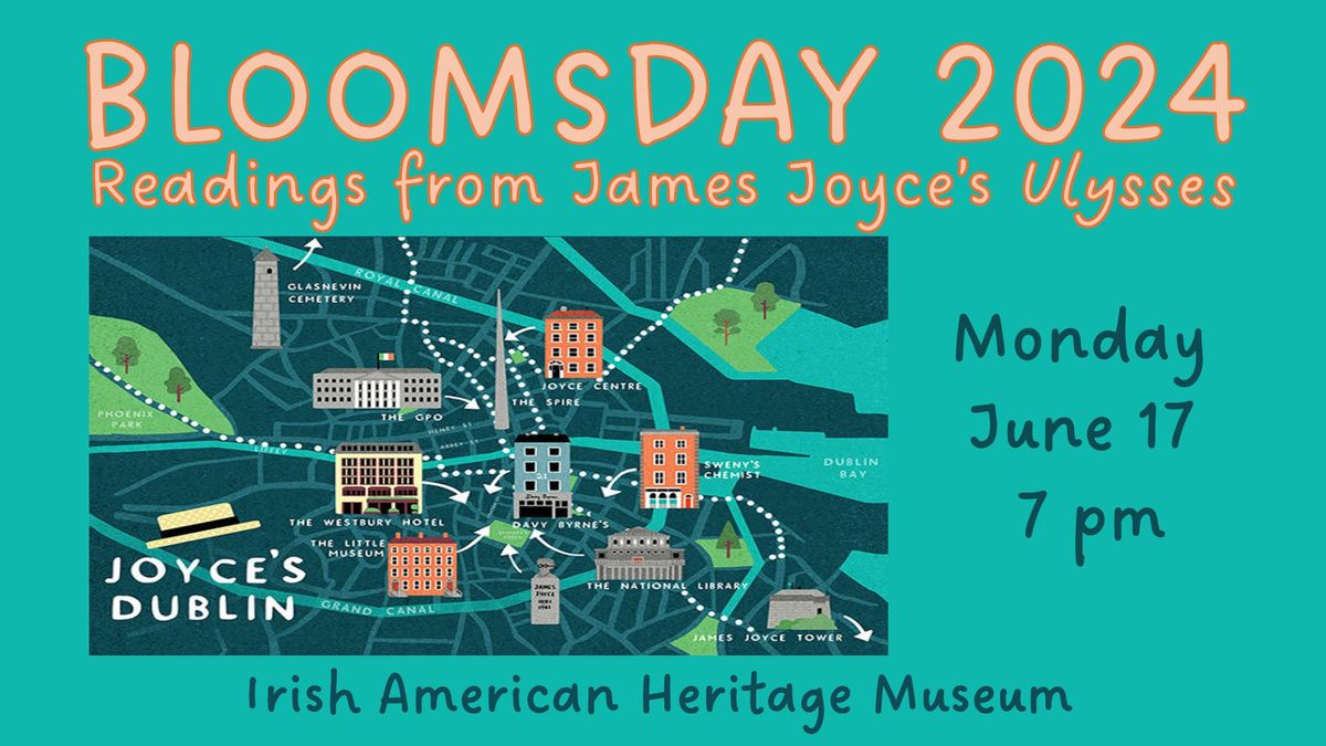 Annual Bloomsday Reading!