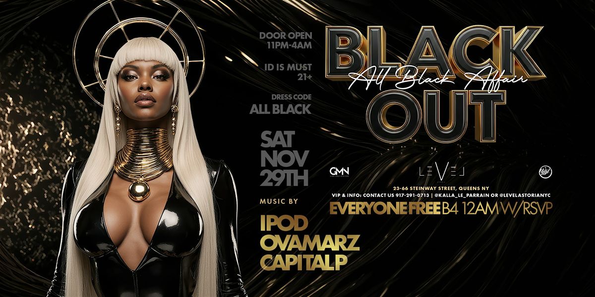 BLACKOUT2025 - THANKSGIVING WEEKEND