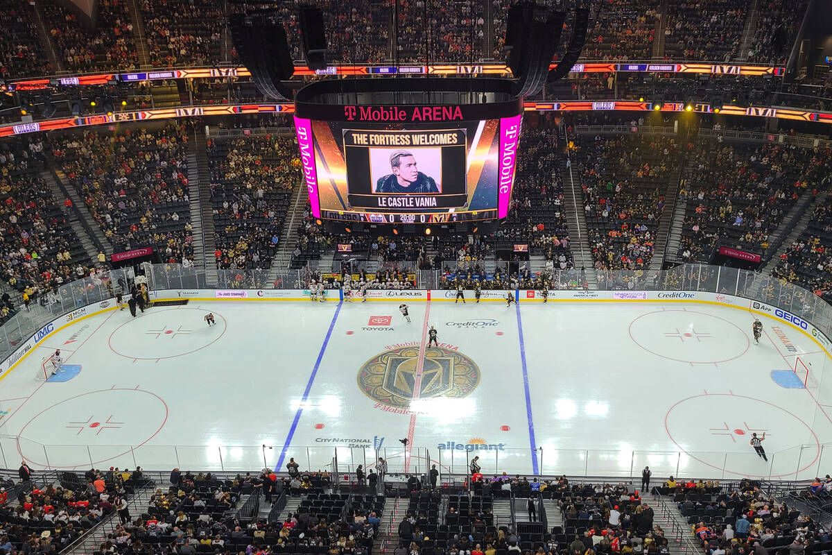 Nashville Predators at Vegas Golden Knights at T-Mobile Arena