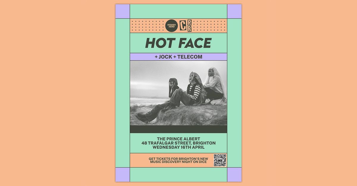 Hidden Herd x Crafting Room Recordings: Hot Face + Jock + Telecom