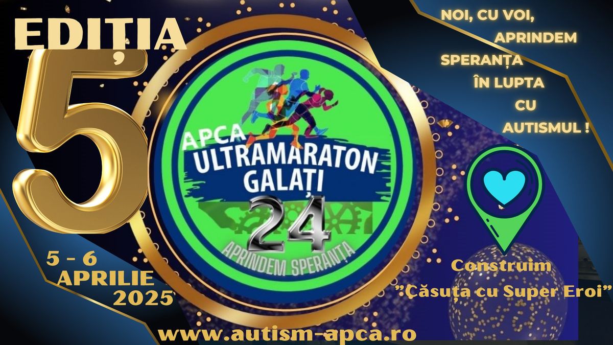 Ultramaraton Gala\u021bi 24 - edi\u021bia a V-a