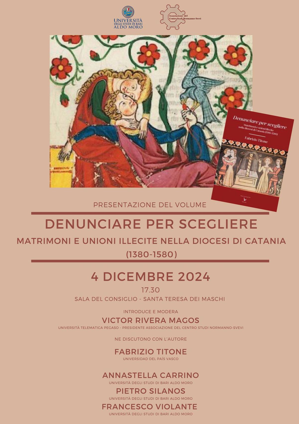 DENUNCIARE PER SCEGLIERE - Presentazione del libro di Fabrizio Titone