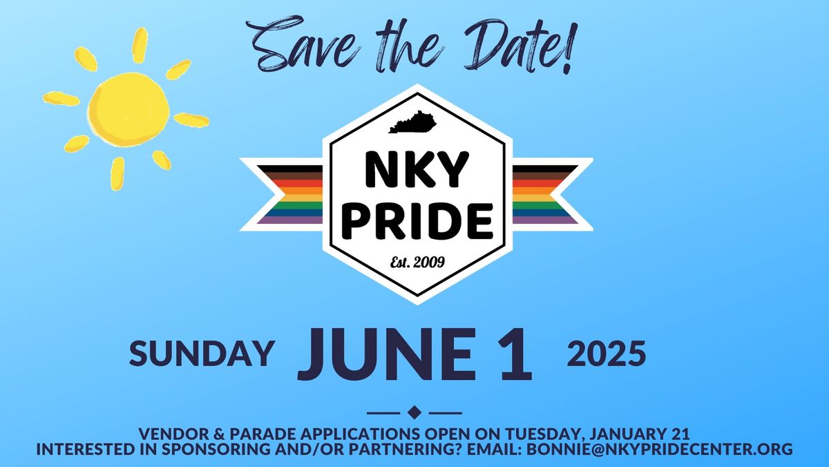 SAVE the Date! NKY Pride 2025 Festival and Parade