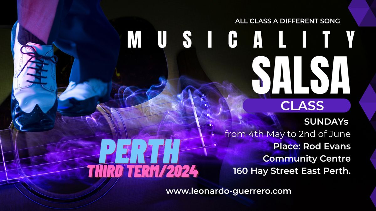 Musicality Salsa Class Perth