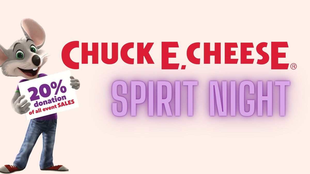 Chuck E. Cheese Spirit Night