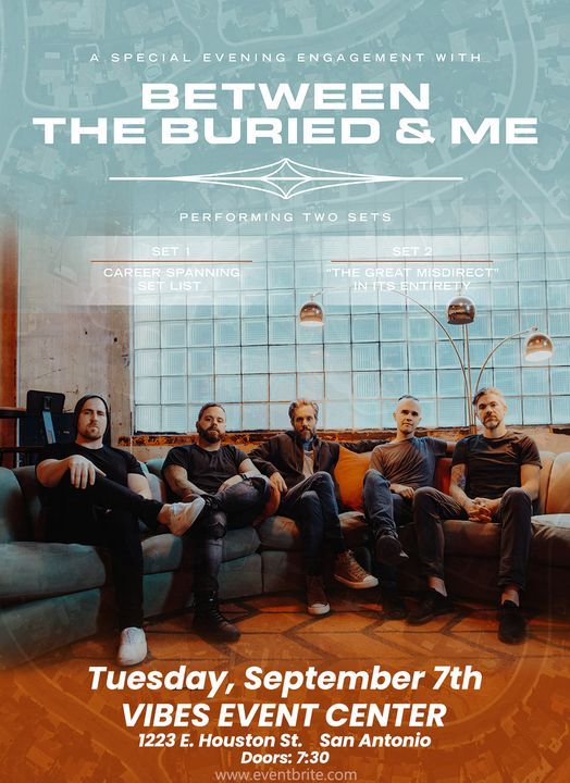 Between the Buried and Me at Vibes Event Center