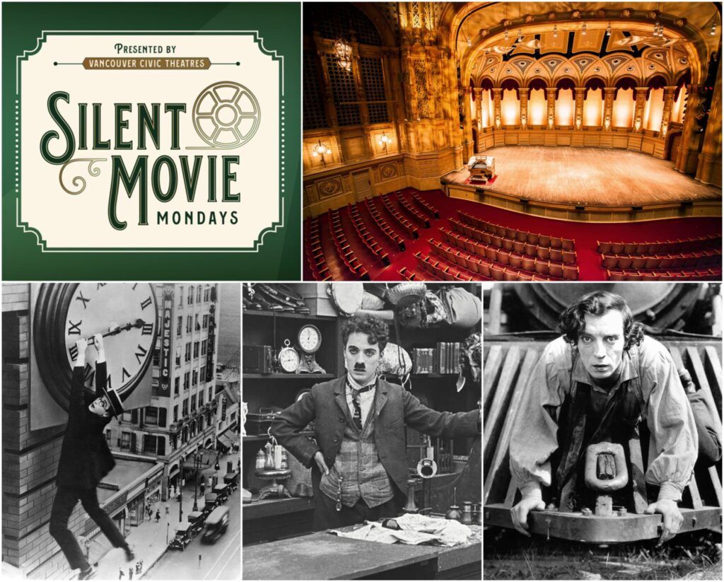 Silent Movie Mondays - IT at Orpheum Theatre - Vancouver