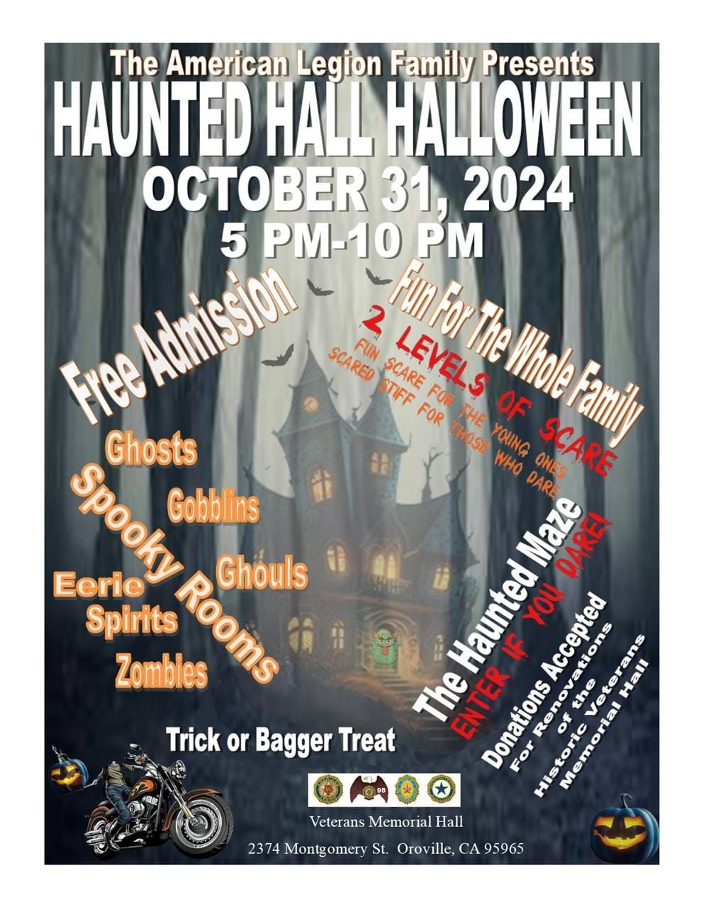 Haunted Hall  - A Legion Halloween Event! 