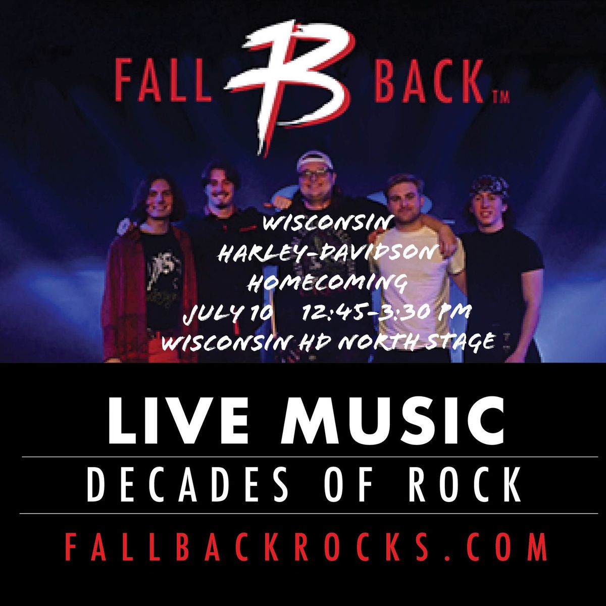 FallBack Rocks Wisconsin Harley-Davidson Homecoming!