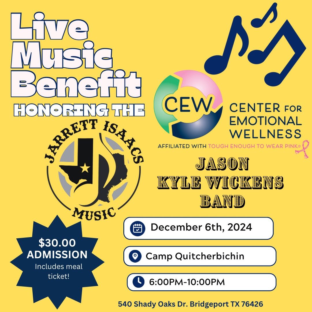 Center for Emotional Wellness Live Music Benefit