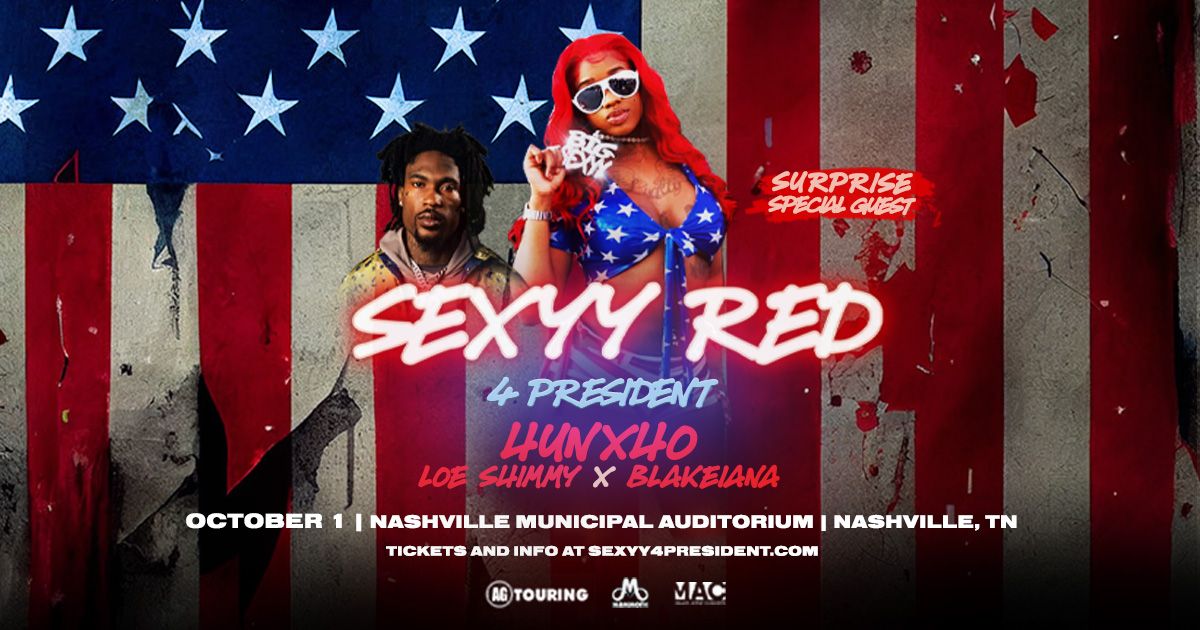 Sexyy Red 4 President Tour