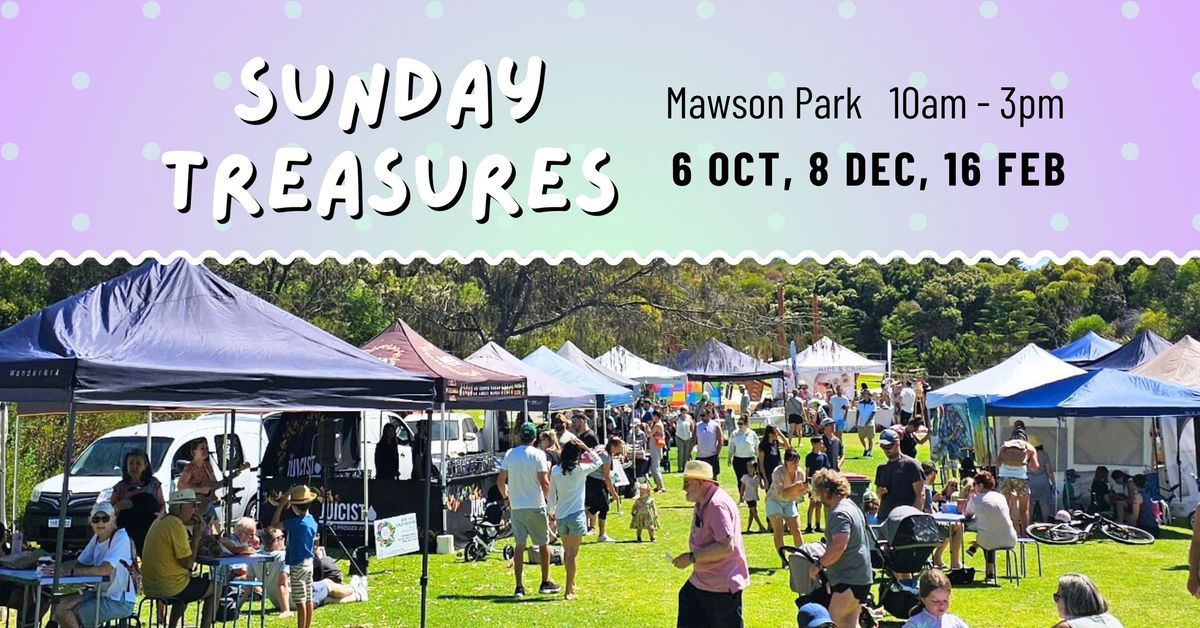 Sunday Treasures - Christmas Market at Mawson Park