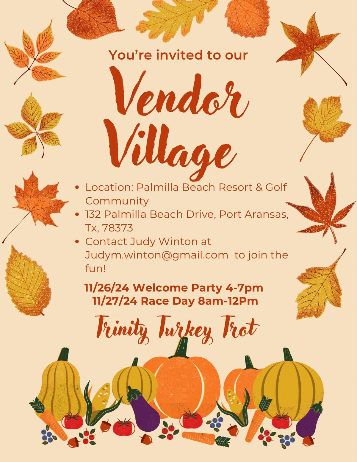 Turkey Trot Vendor Village 