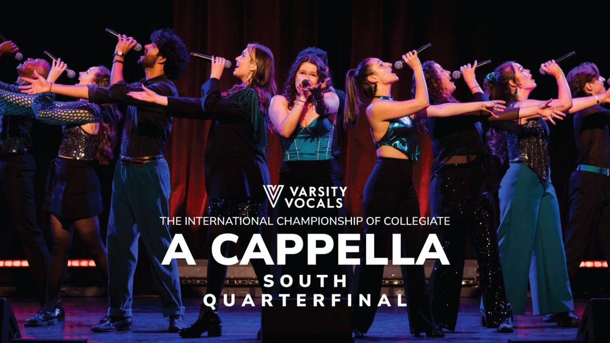 The International Championship of Collegiate A Cappella at Carolina Theatre - Fletcher Hall