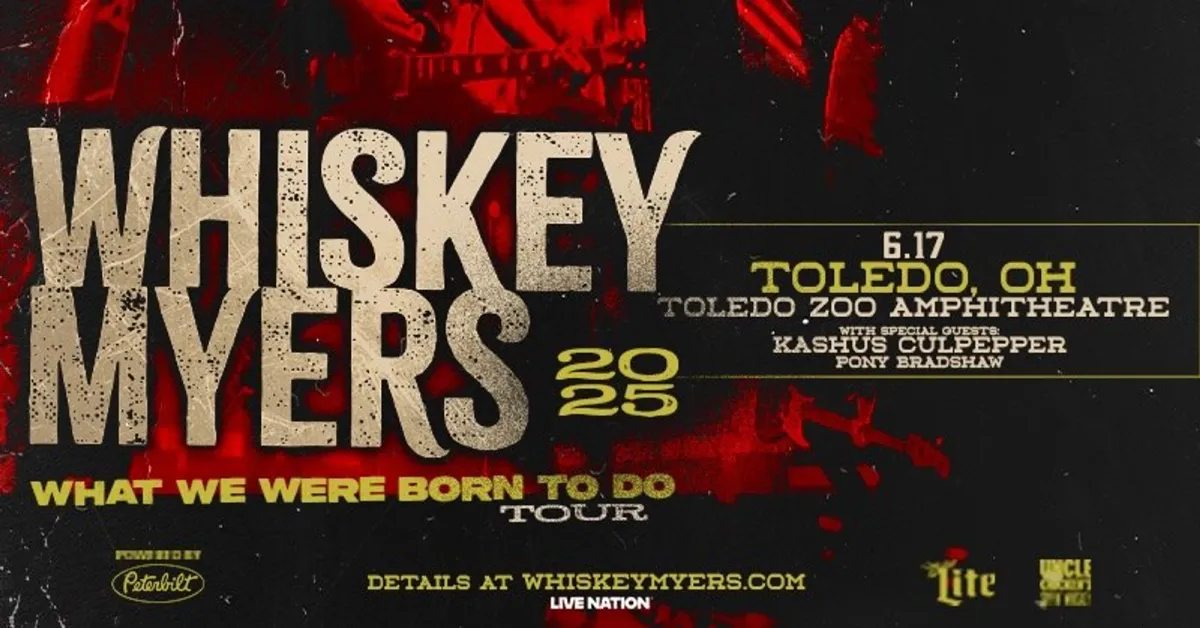 Whiskey Myers with Kashus Culpepper and Pony Bradshaw