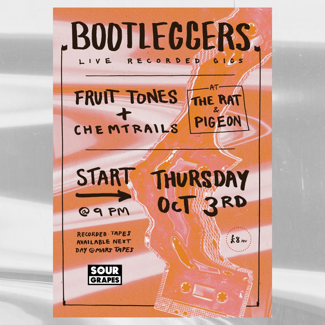 BOOTLEGGERS live recorded gigs on cassette!