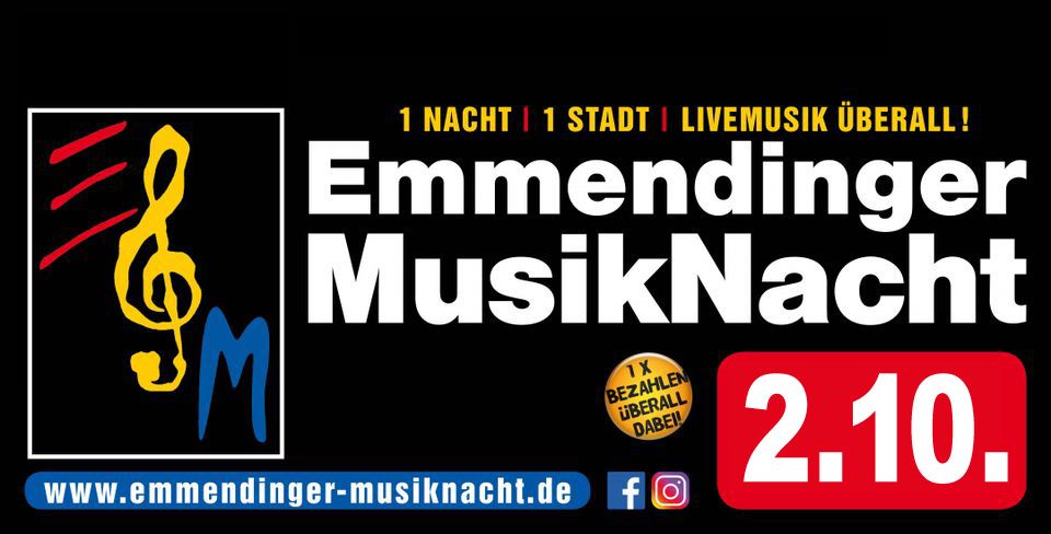 26. Emmendinger Musiknacht