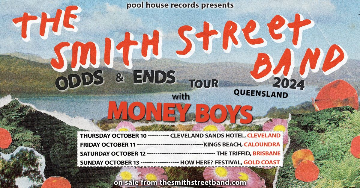 The Smith Street Band & Money Boys at Cleveland Sands Hotel, Cleveland QLD 