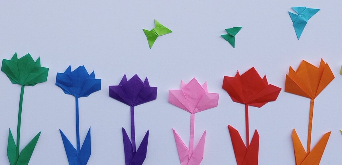 Explore Origami! Origami Flowers