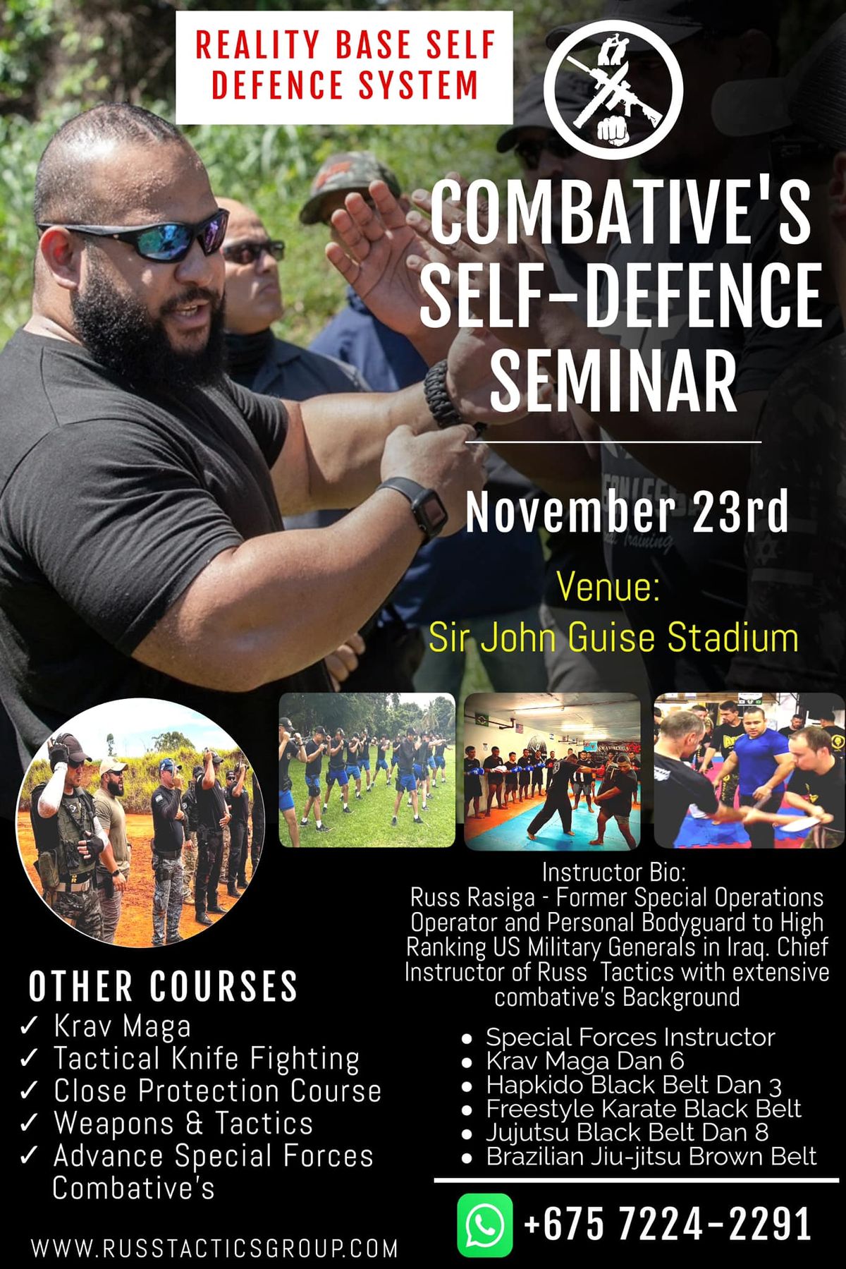 Combative\u2019s & Self Defence Seminar 