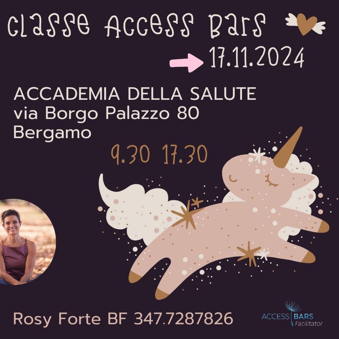 CLASSE PER OPERATORI ACCESS BARS A BERGAMO