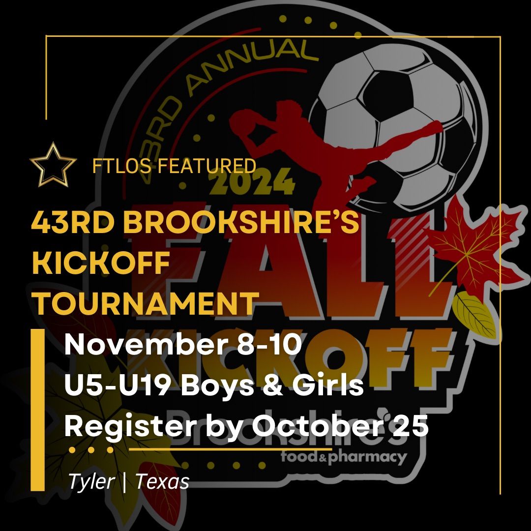 43rd Brookshire\u2019s Fall Kickoff 