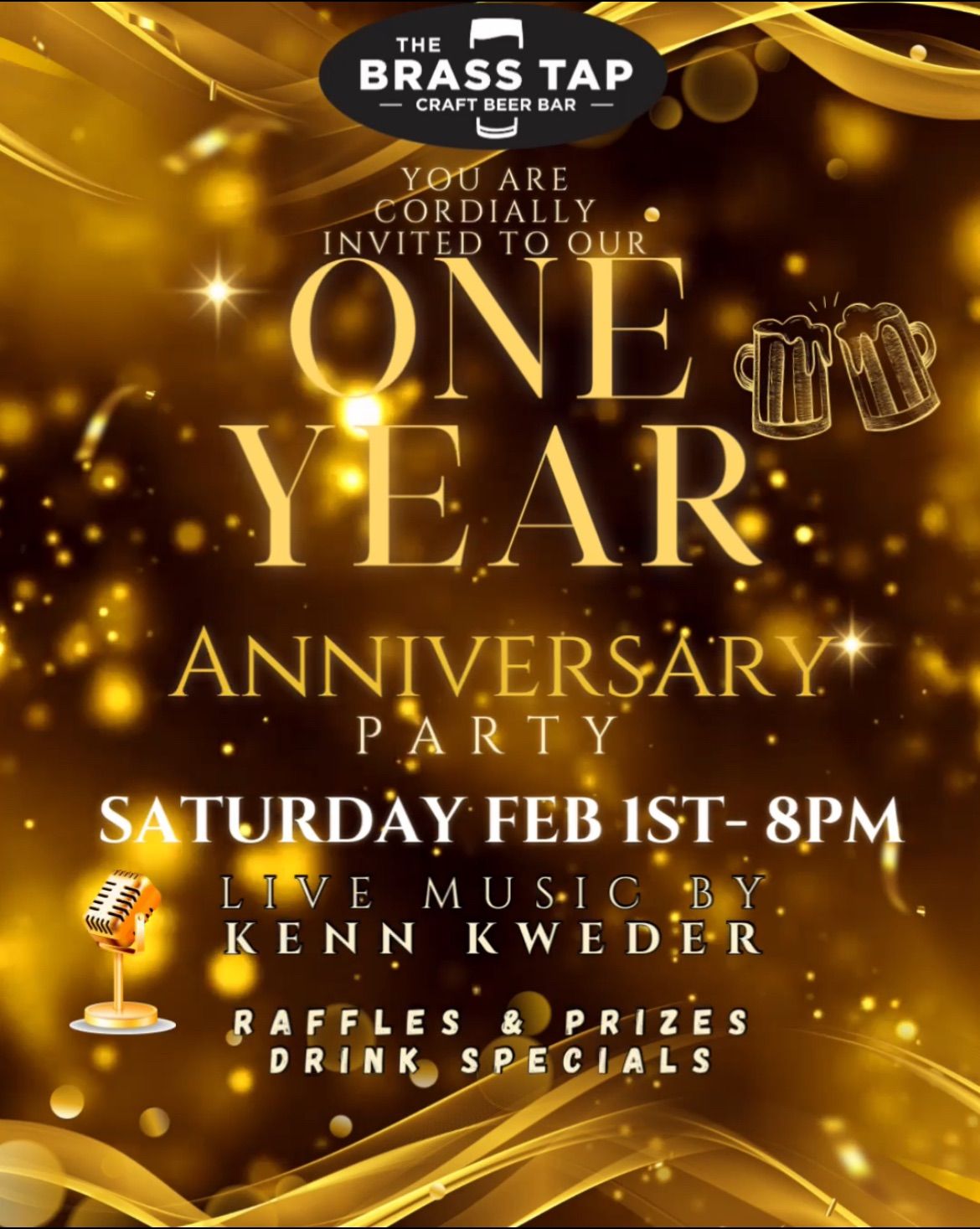 One Year Anniversary Party