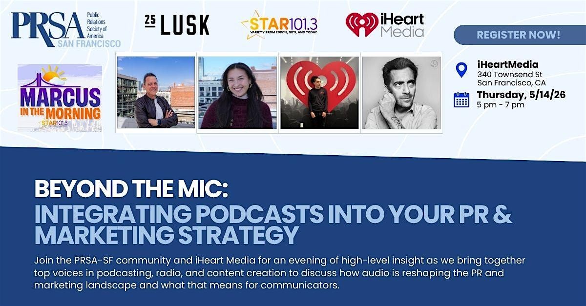 Beyond the Mic: Integrating Podcasts into Your PR & Marketing Strategy