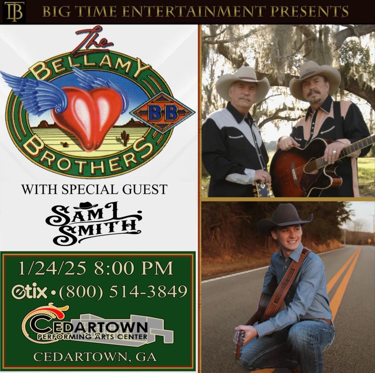 Bellamy Brothers at Cultural Activity Center