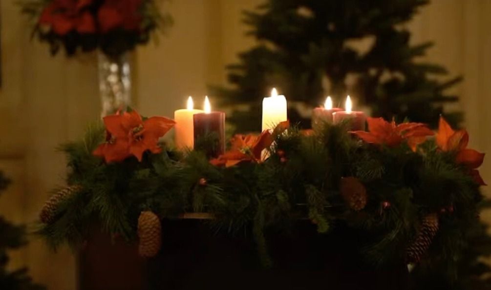 Christmas morning Holy Communion service at St Matthew's Church Leyburn