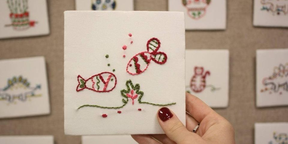 In-Person Bite-Size Embroidery for Beginners