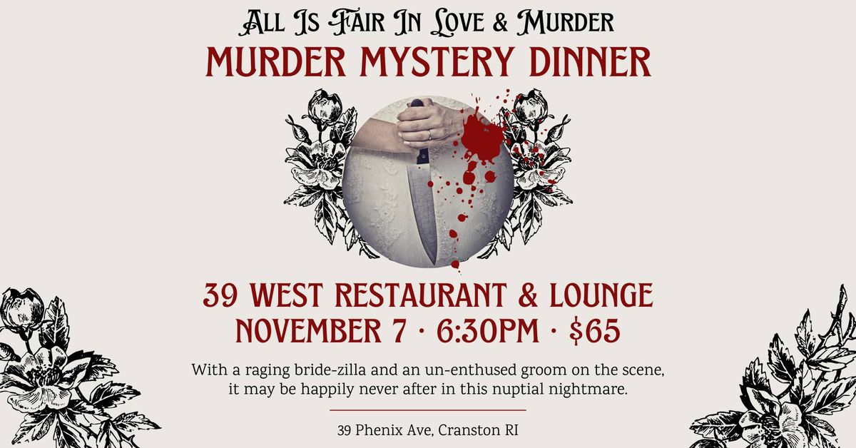 Murder Mystery Dinner - Til Death do Us Part 