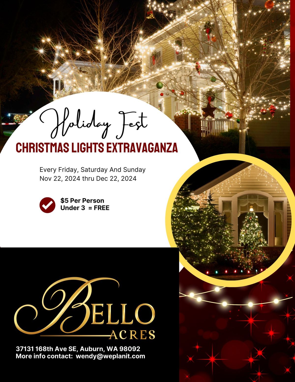 Holiday Fest & Lights Extravaganza