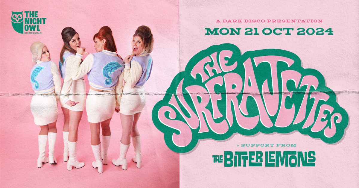 The Surfrajettes + The Bitter Lemons LIVE