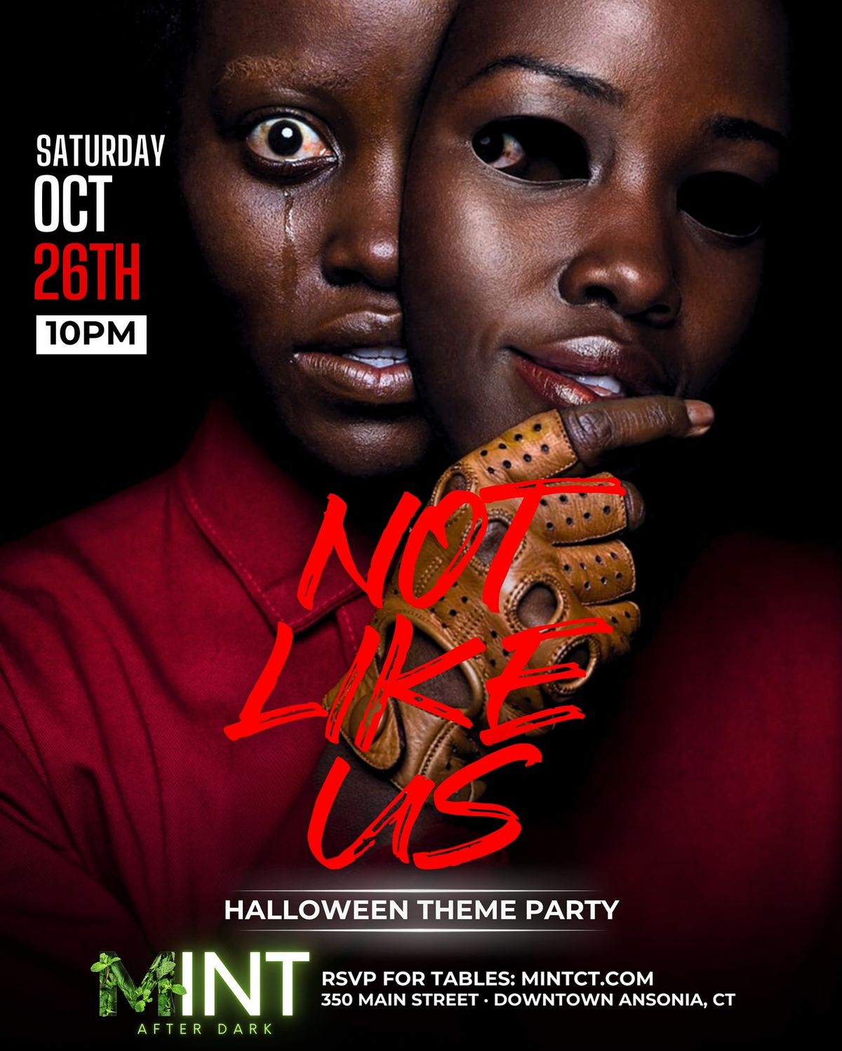 NOT LIKE US (Halloween Theme party) 