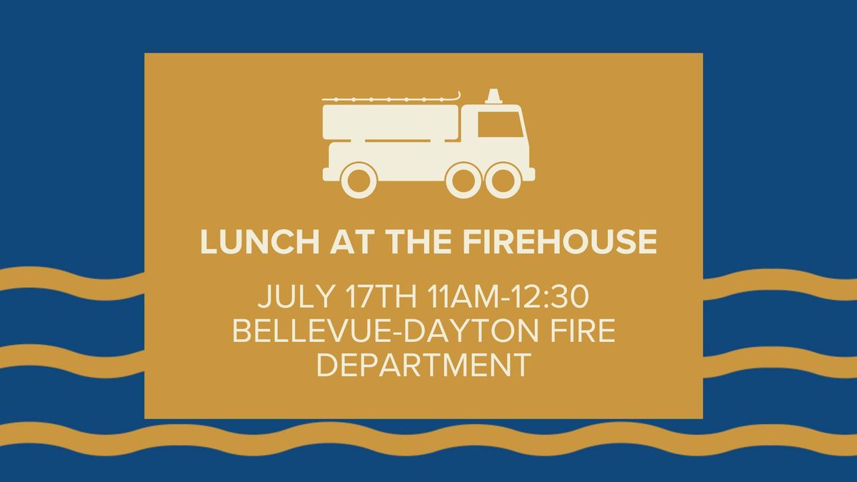 Lunch at the Firehouse- Bellevue's Summer Bucket List