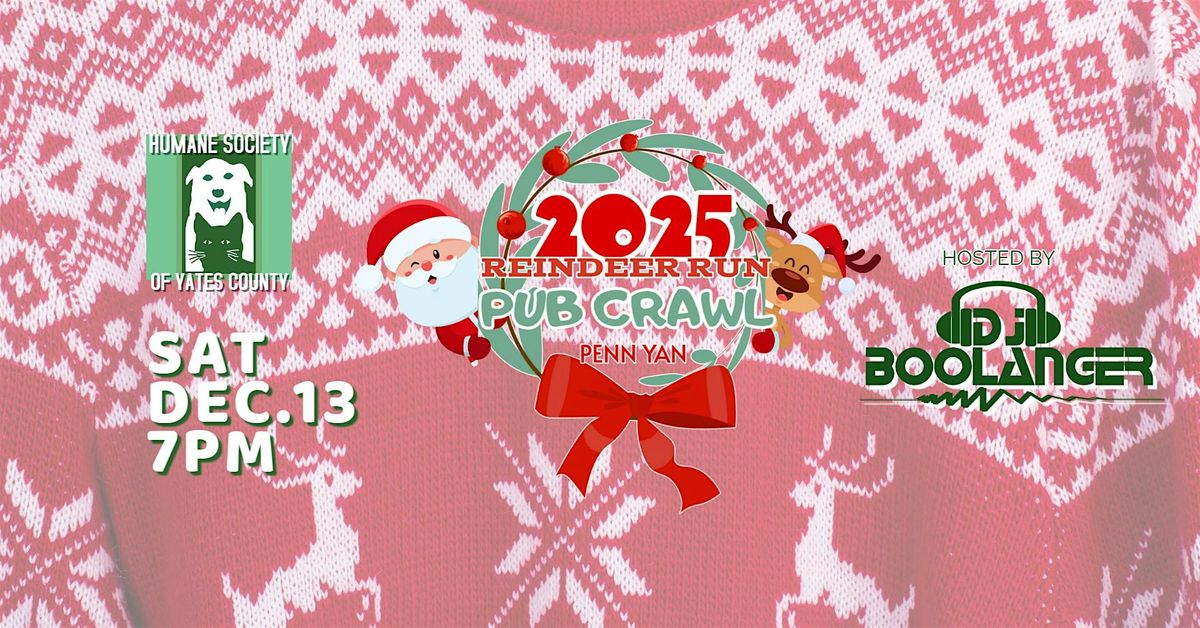 Reindeer Run Pub Crawl 2025 \u2013 Penn Yan