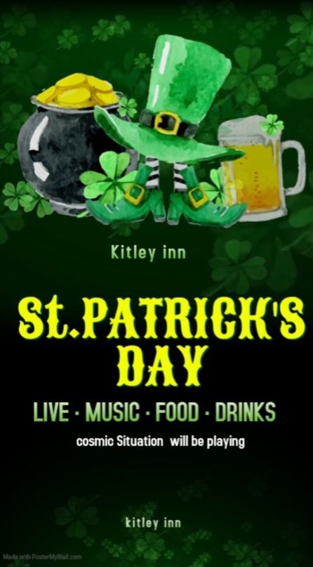 ST. Pattys Day Party Monday March 17th