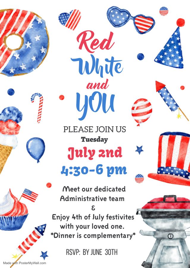 Red, White, and YOU Celebration