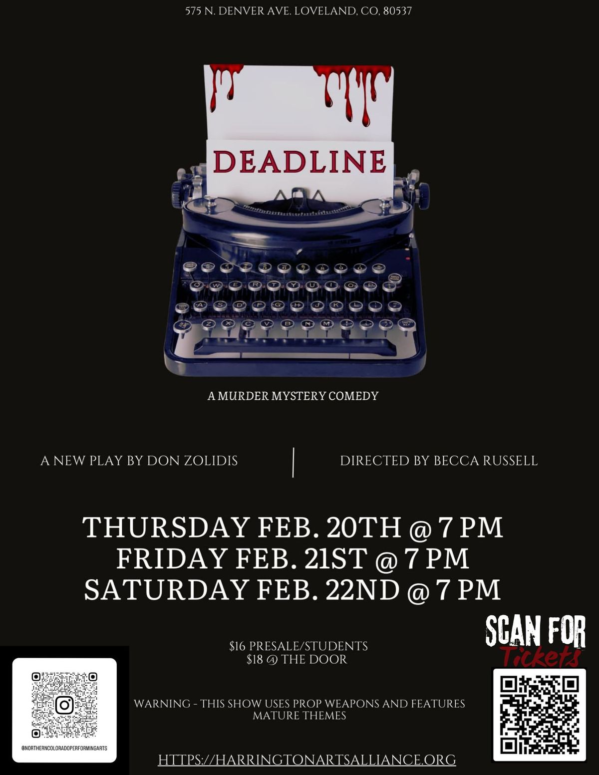 Deadline (Opening Night) 