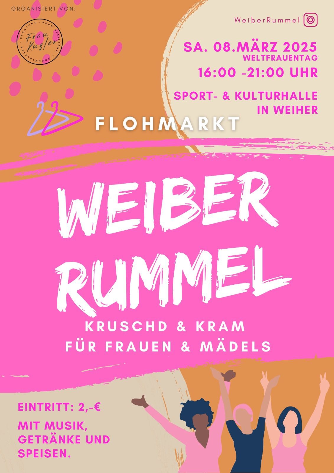 Flohmarkt - WEIBER RUMMEL KRUSCHD & KRAM F\u00dcR FRAUEN & M\u00c4DELS