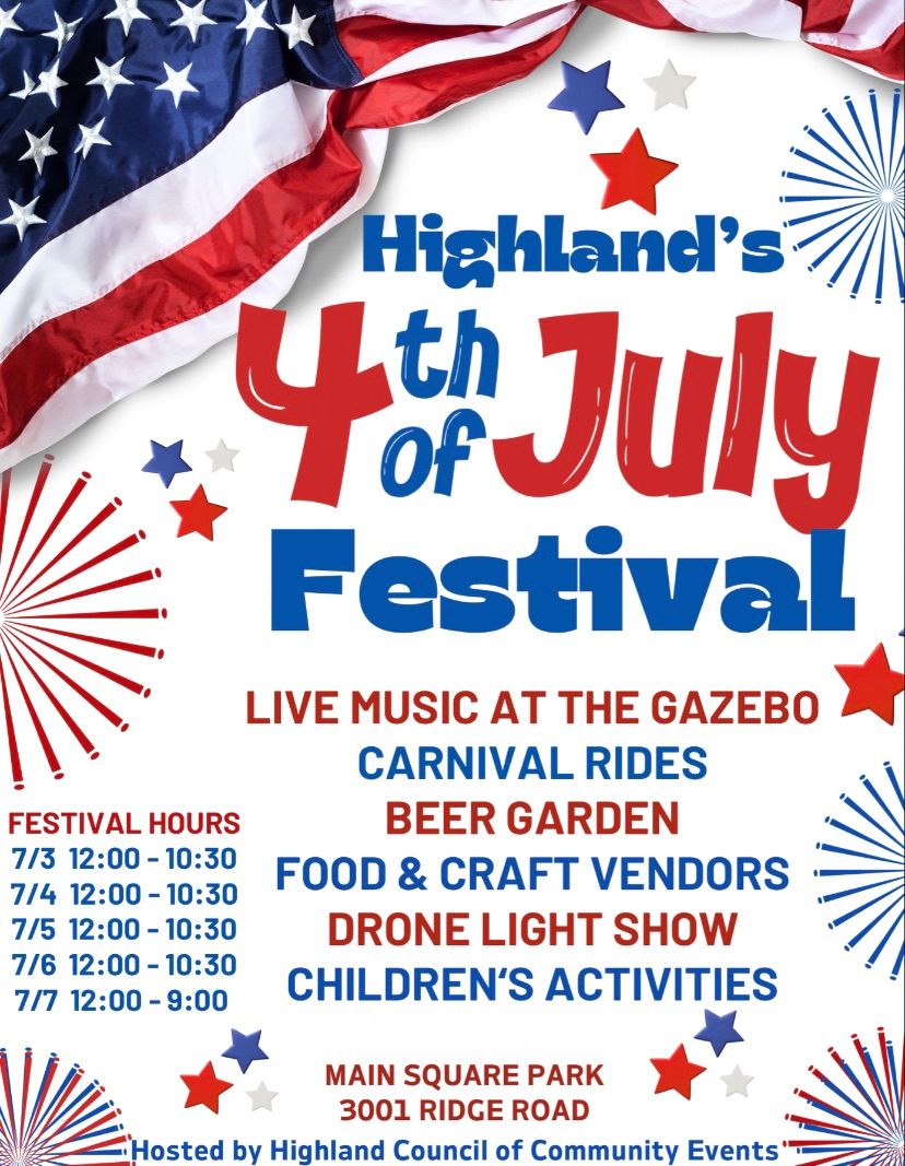 HIGHLAND\u2019S 4th OF JULY FESTIVAL 