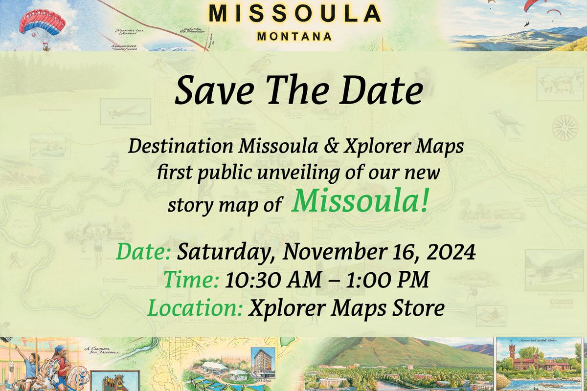 Missoula Map Unveiling & 1st Anniversary Tailgate Celebration