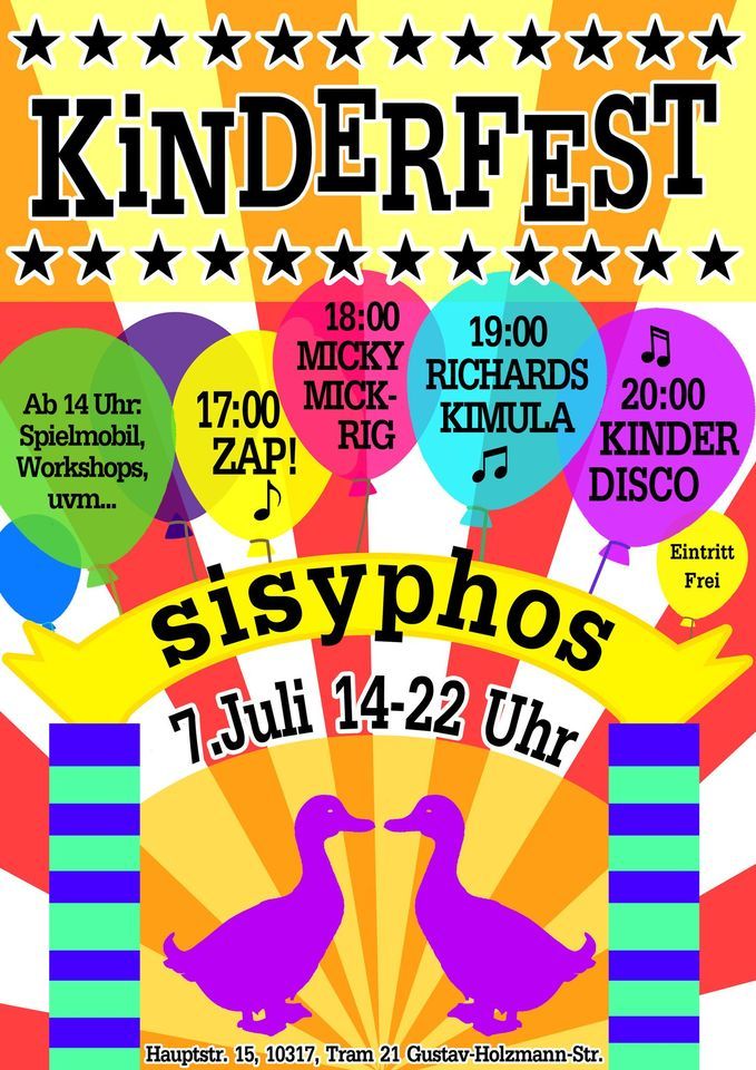 Sisyphos-Kinderfest
