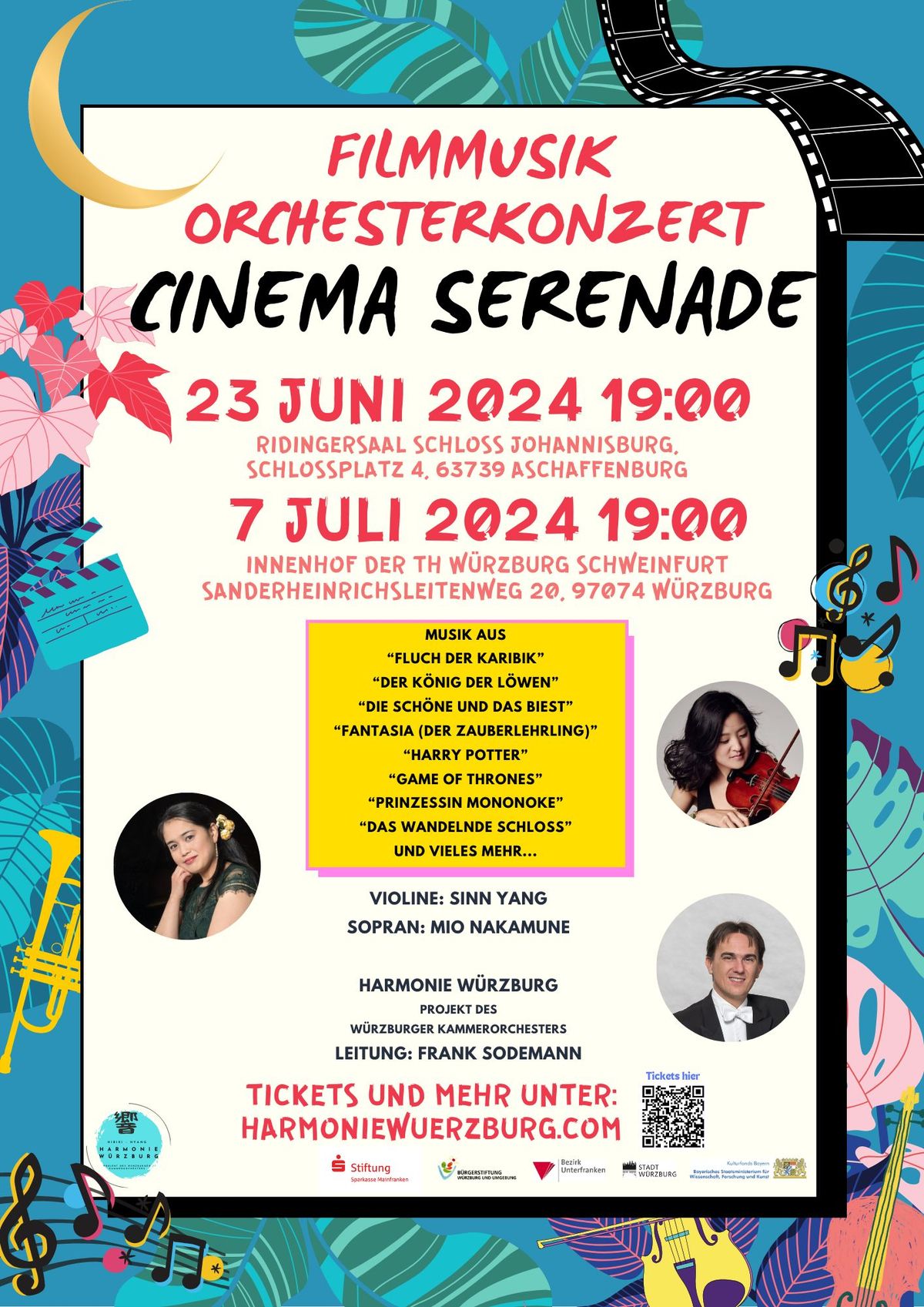 Cinema Serenade: Filmmusik Orchesterkonzert