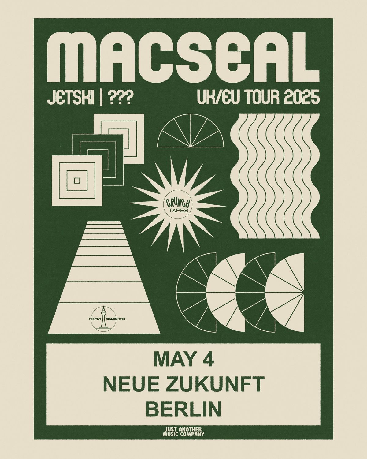 Macseal (US), Jetski (UK), ??? @ Neue Zukunft, Berlin