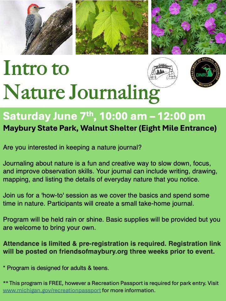 Introduction to Nature Journaling