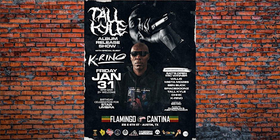 CHHK Presents Tall Kyle\u2019s Album Release Show featuring The Wizard K-Rino